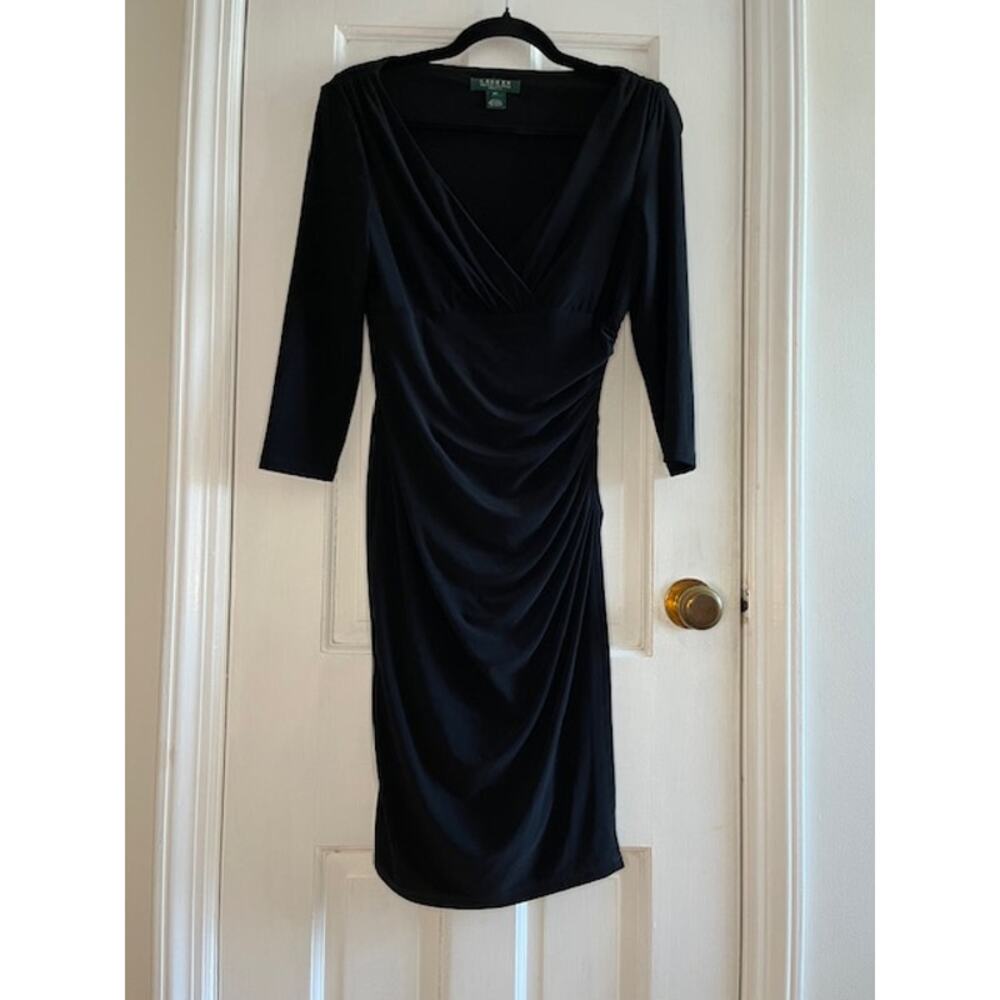 Lauren by Ralph Lauren Little Black Dress Size 4P